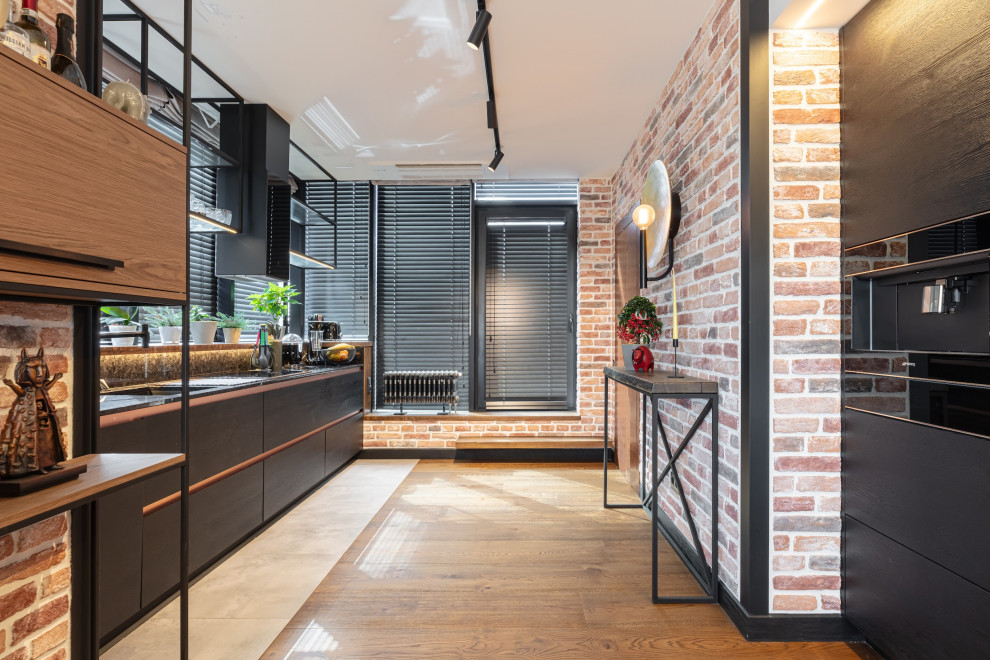 Пентхаус в стиле лофт реализация