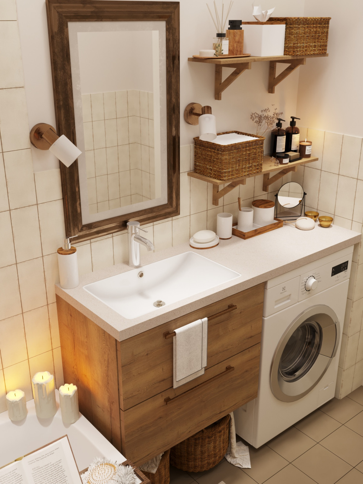 Scandi, ванная комната