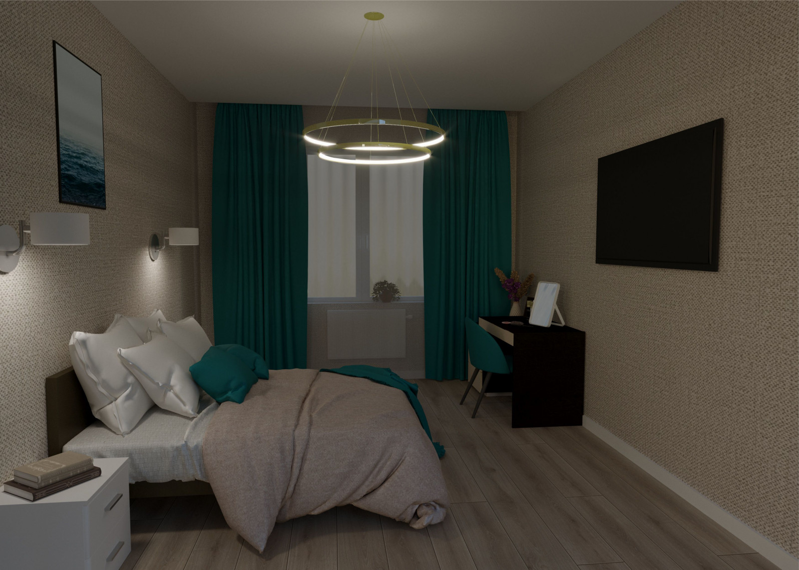 Дизайн-проект в современном стиле