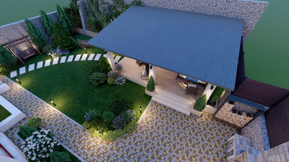 Ландшафтный дизайн частной территории