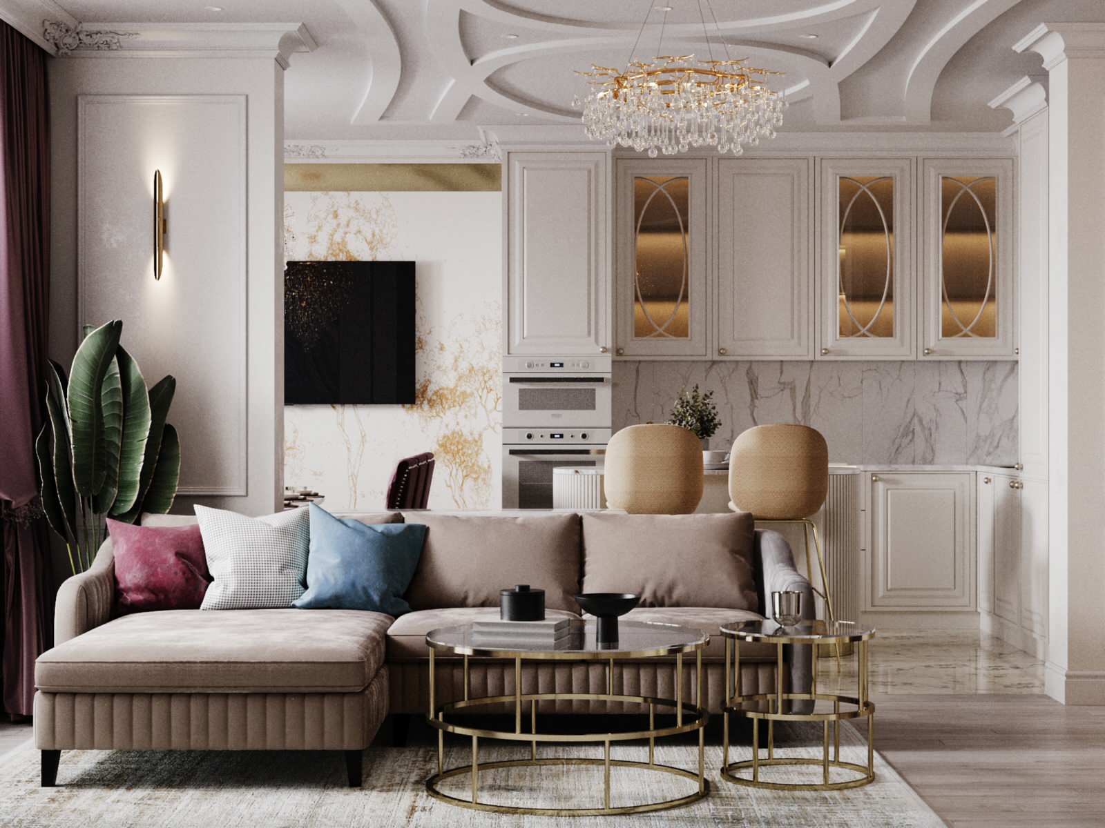 Дизайн интерьера квартиры ЖК Ленинград