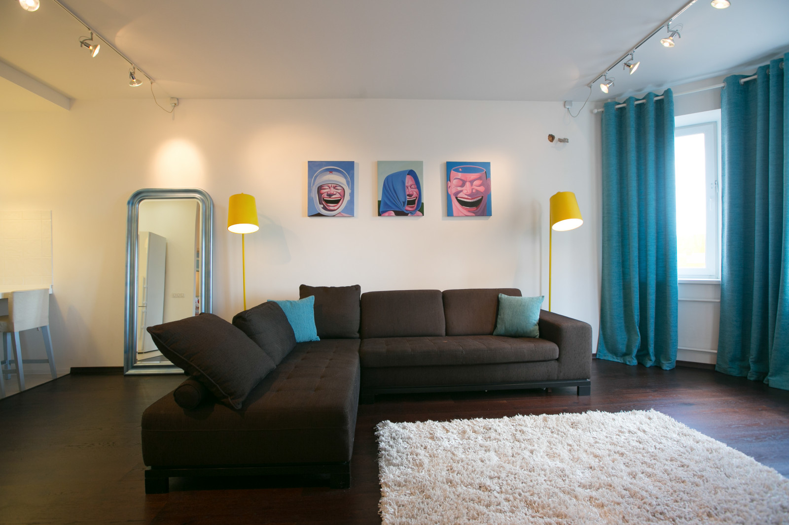 Moscow small studio 70 m2