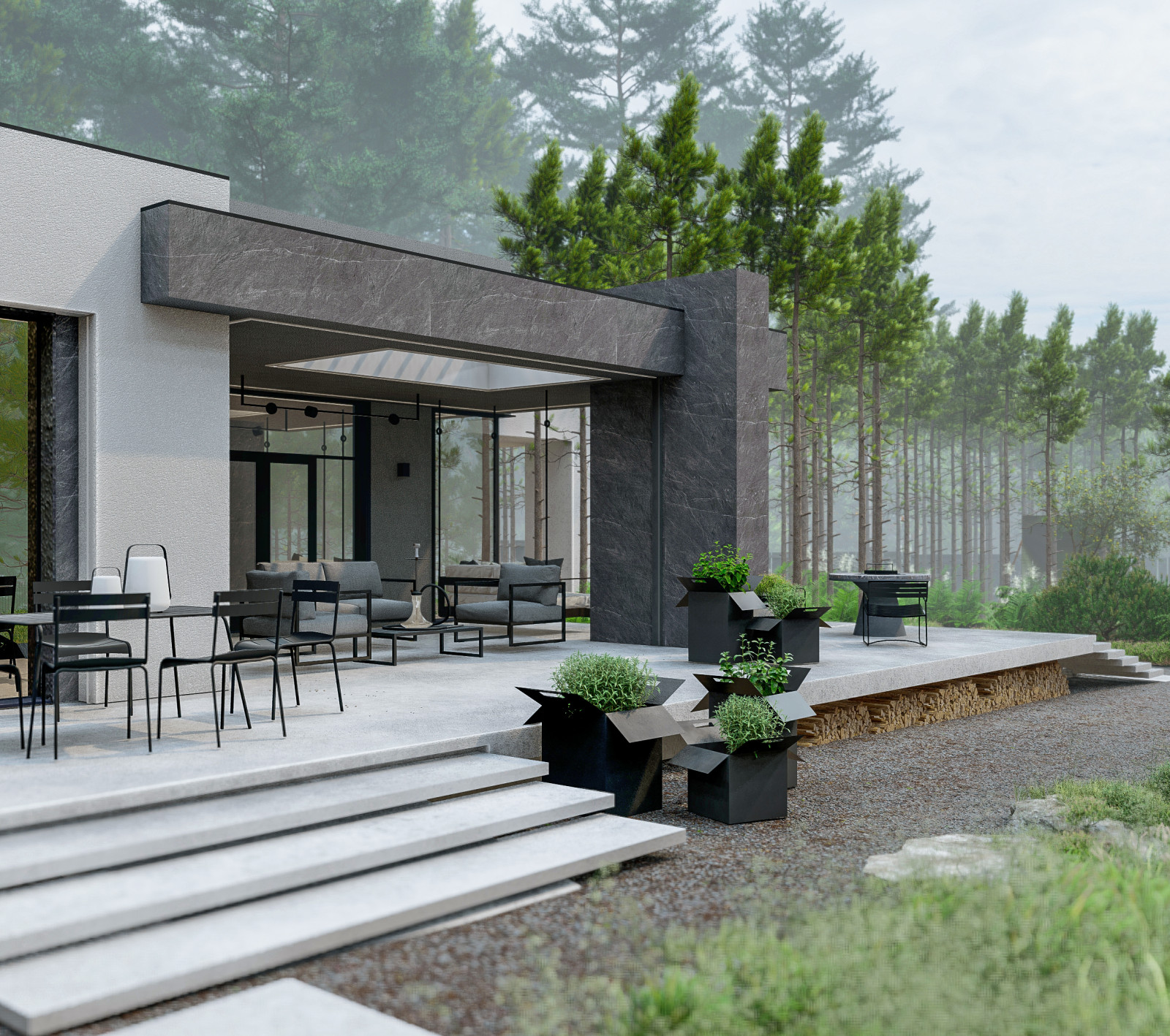 Сад "Неизменный" в КП "Самоцветы"