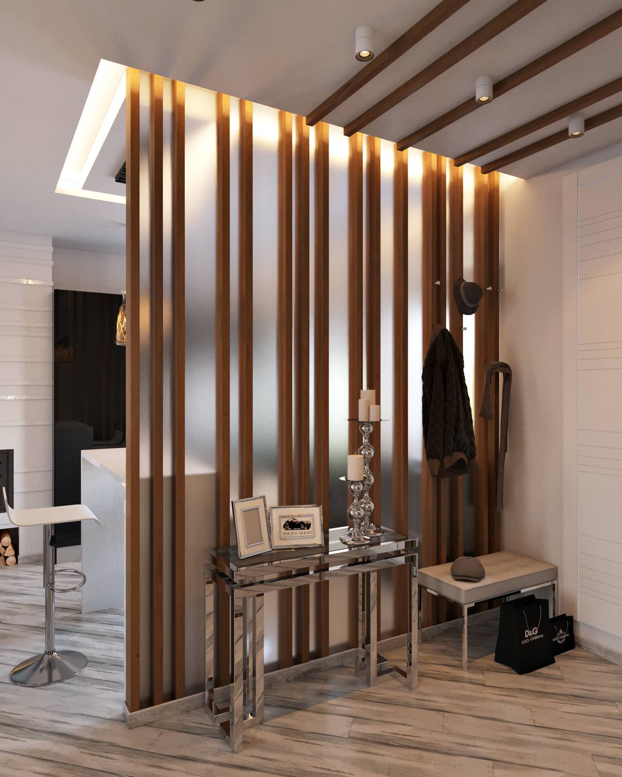 Дизайн проект таун хауса в стиле эко - минимализм