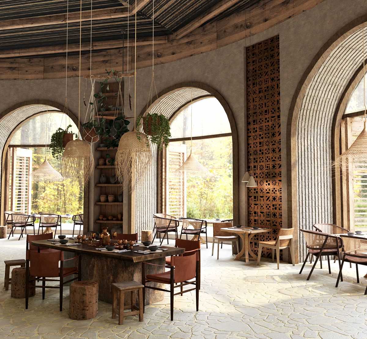 Ресторан в Дубае