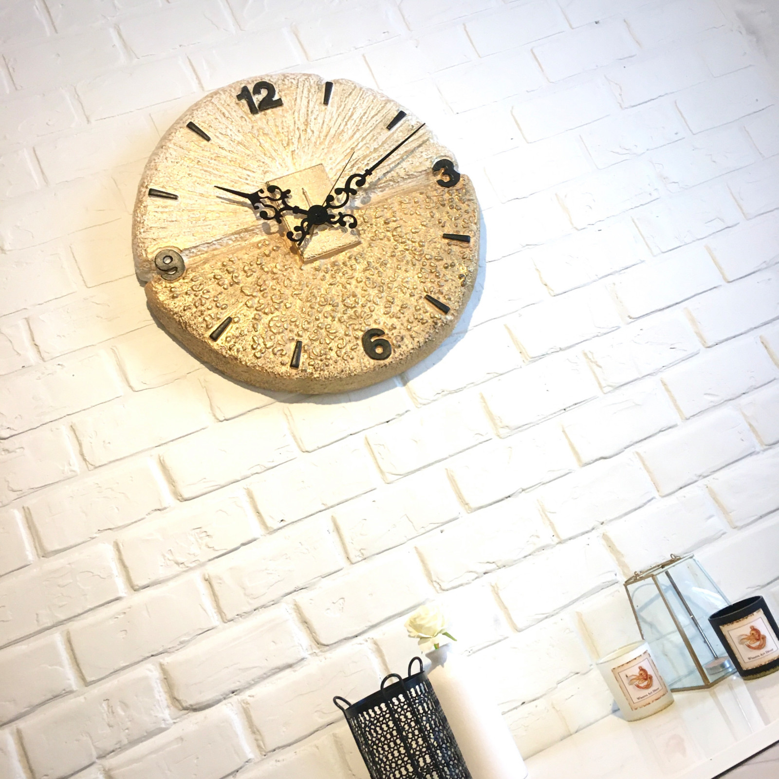 Обложка проекта: Часы настенные ручной работы