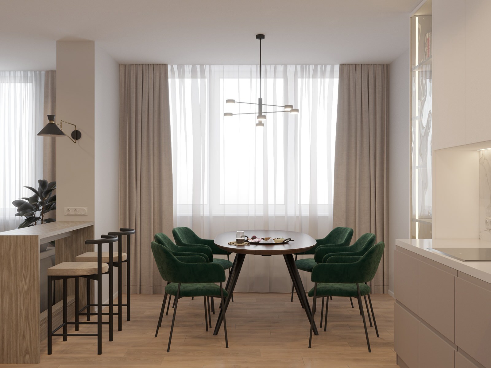 Квартира в г. Екатеринбург. Жилой комплекс SOHO Suite house