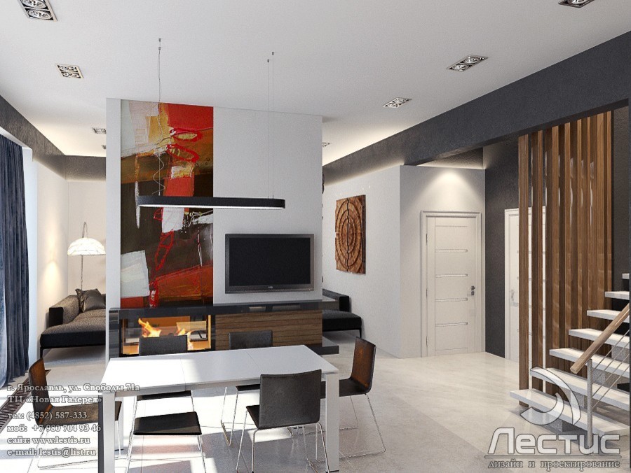 Современный дизайн частного дома в Ярославле