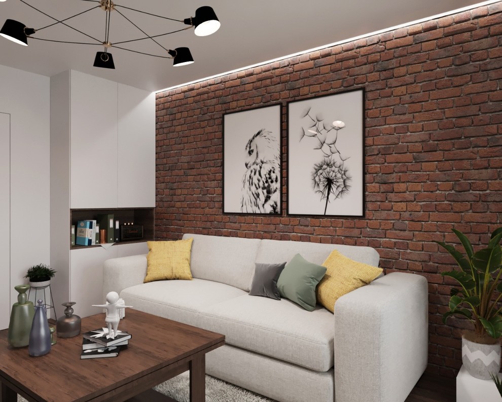 Дизайн интерьера гостиной для квартиры по ул.Московский проспект