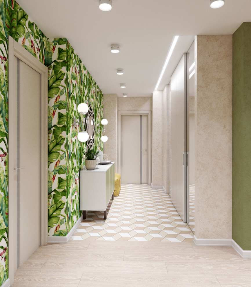 В листьях банана