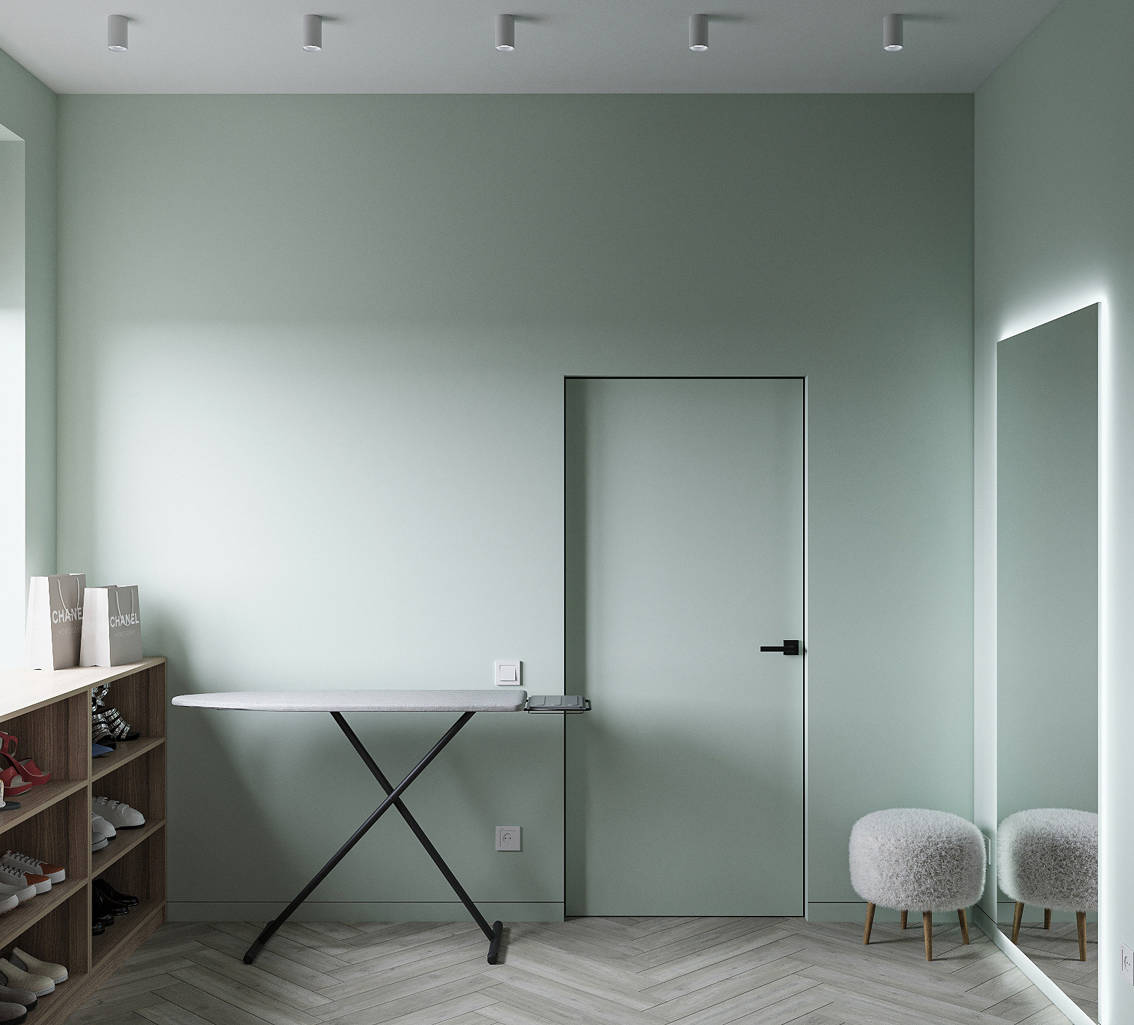 Древесно-мятное дуновение.