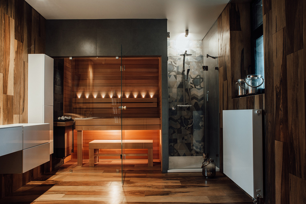 Обложка проекта: Кедровая сауна в загородном доме