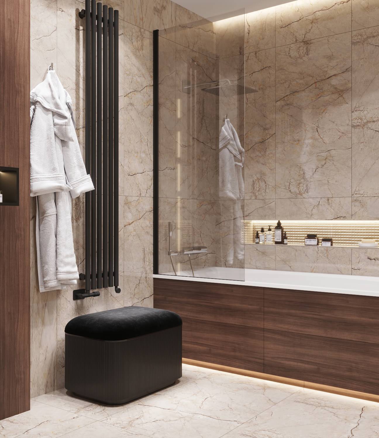 Проект квартиры 200 кв.м. 2021г.