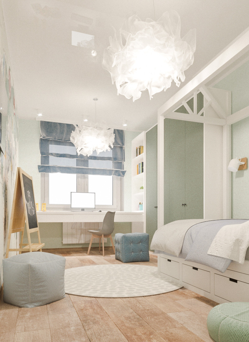 Двухкомнатная квартира. Детская.