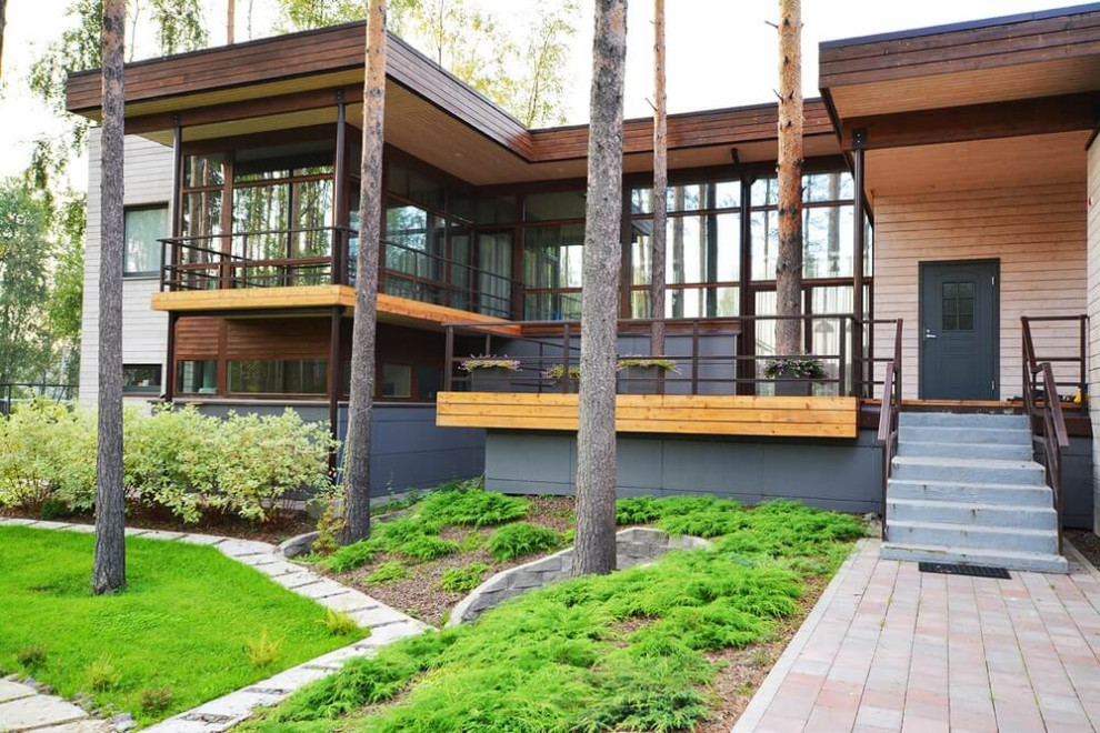 Фахверковый дом на Лемболовском озере