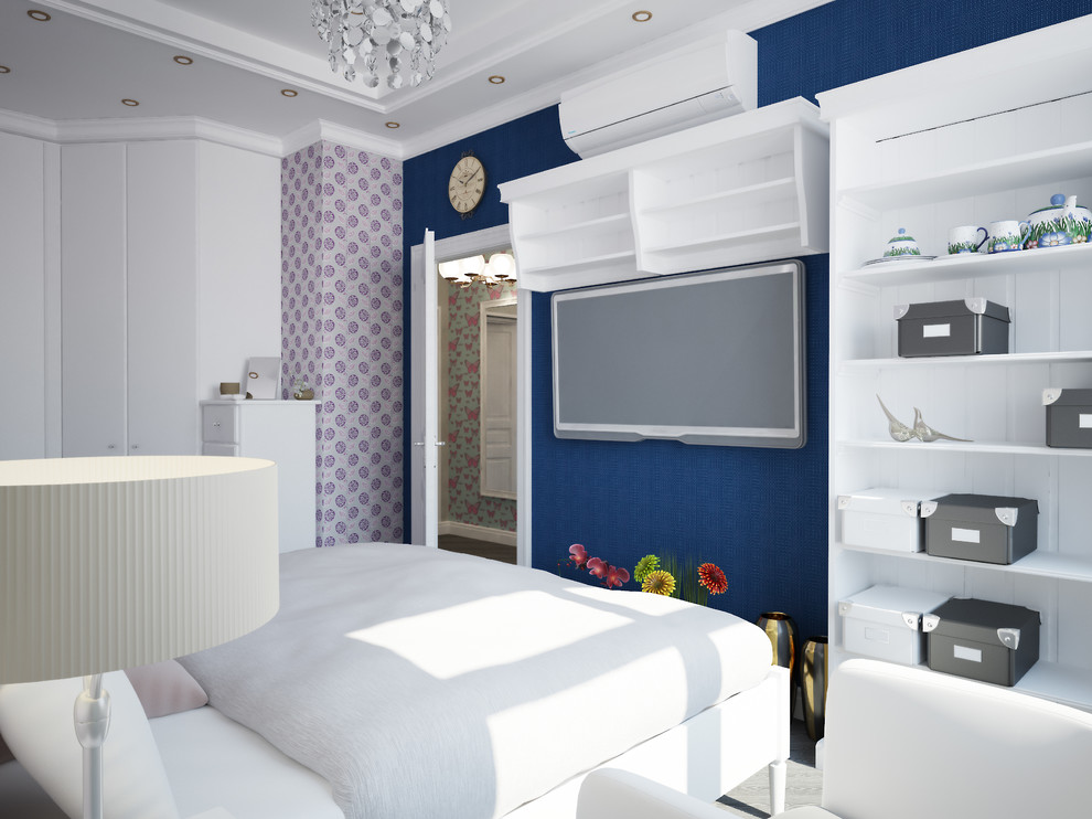 Дизайн проект интерьера однокомнатной квартиры в химках