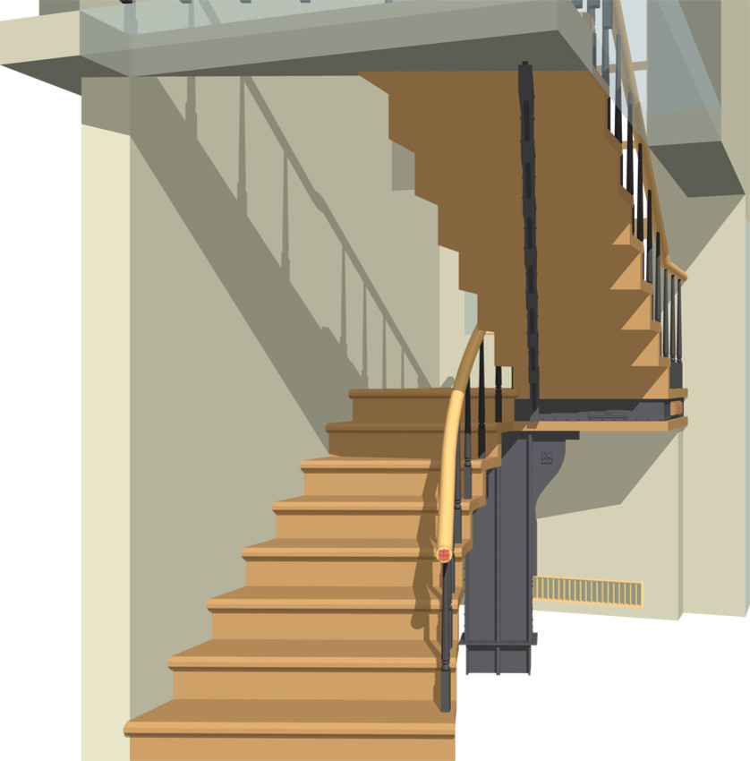 Мягкий "steam-punk" в небольшом загородном доме Подмосковья.