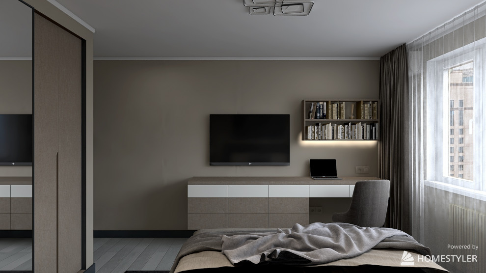 Обложка проекта: Двушка в стиле минимализм