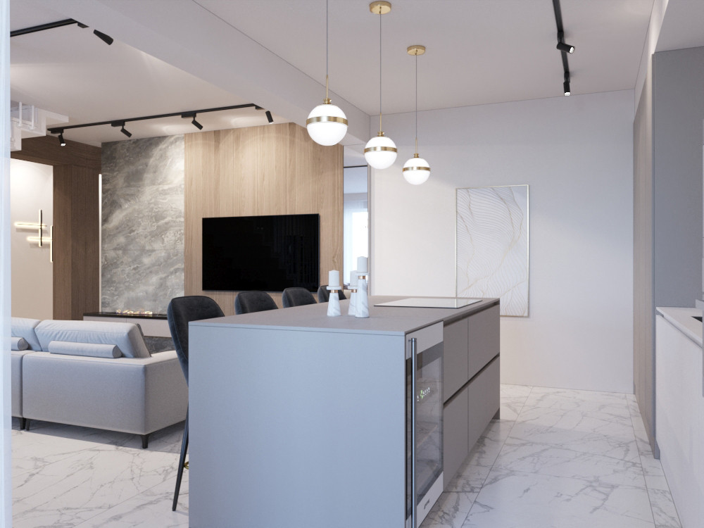 Двухуровневая квартира в Академическом