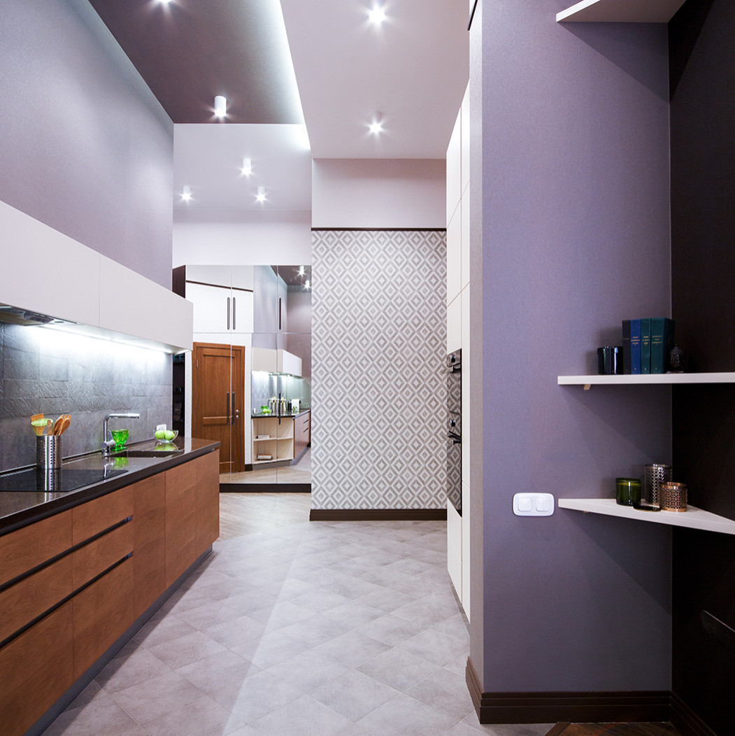 Квартира в Новосибирске. Дизайнер Алина Пужак