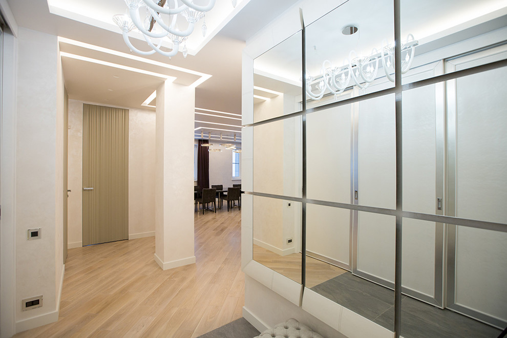 Ремонт трёхкомнатной квартиры 144 кв.м в современном стиле с элементами ар-деко