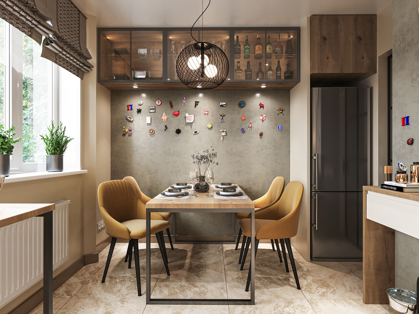 Квартира на Перервинском бульваре (85,25 м2) - СПОНТАННОСТЬ