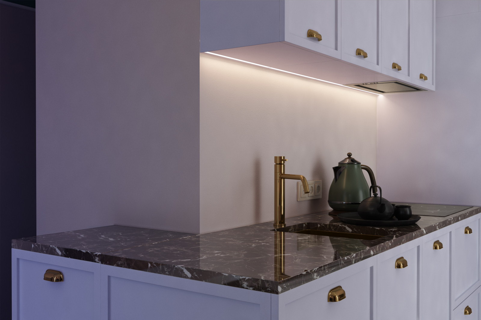 Маленькая квартира для пожилой женщины.