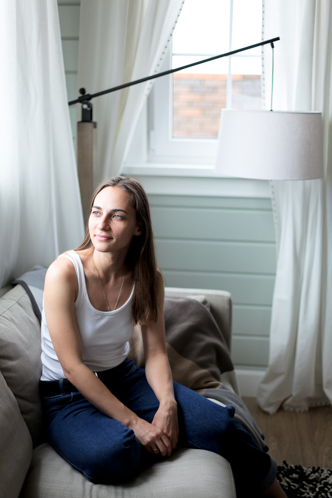 Деревянный гостевой дом в скандинавском стиле