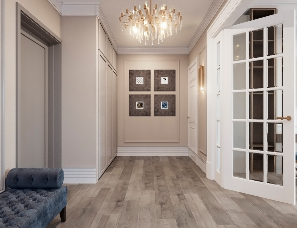 КРАСИВАЯ КВАРТИРА В СОВРЕМЕННОЙ КЛАССИКЕ