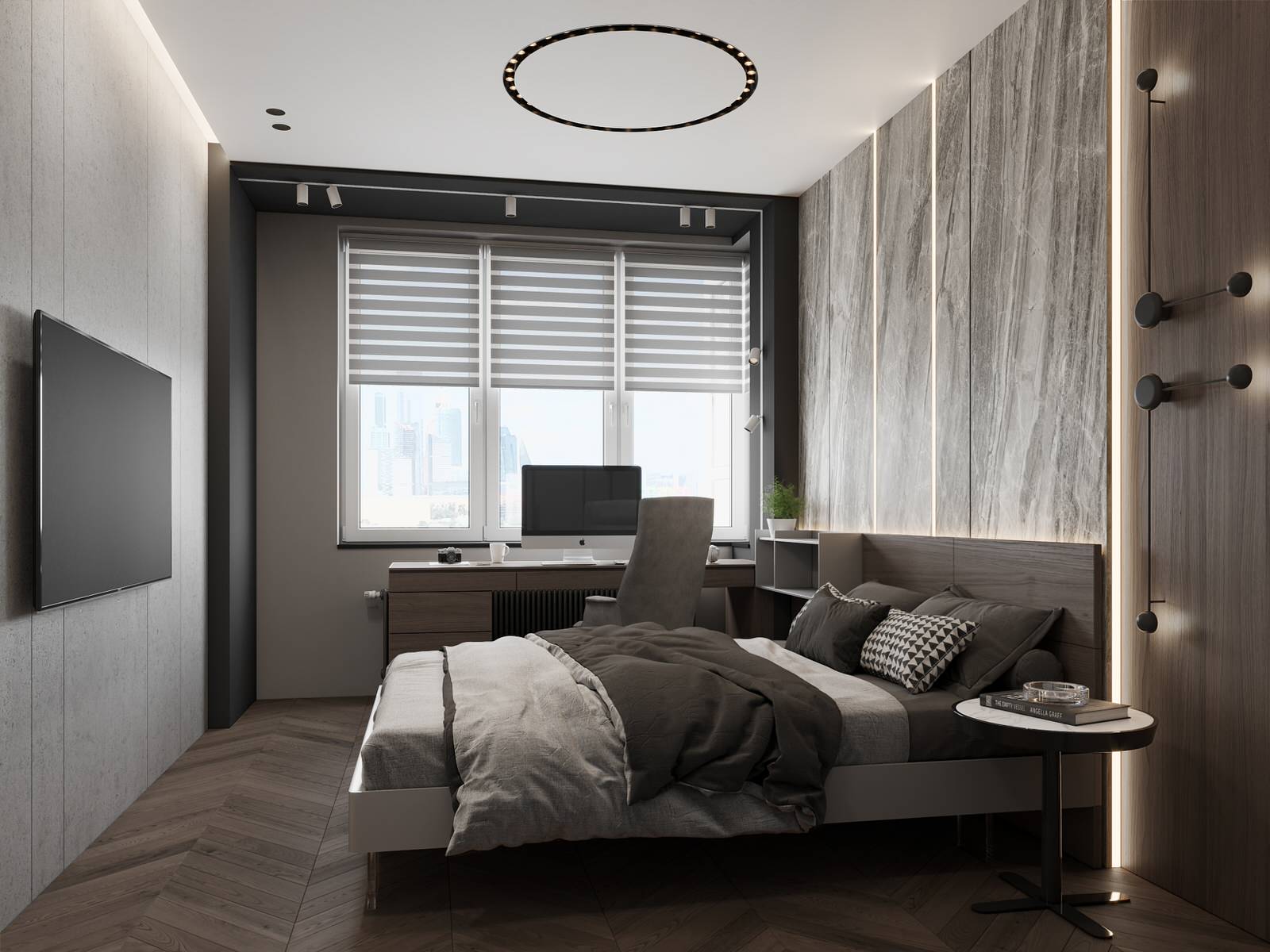 Дизайн четырёхкомнатной квартиры в ЖК "Наследие" | Москва | Россия |