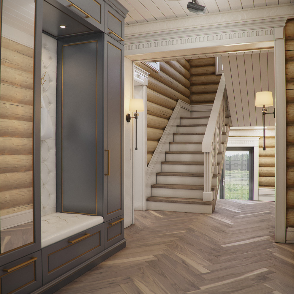 Интерьер в деревянном доме