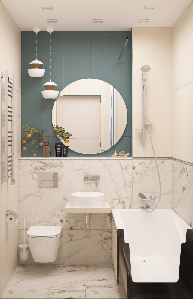 Интерьер ванной комнаты