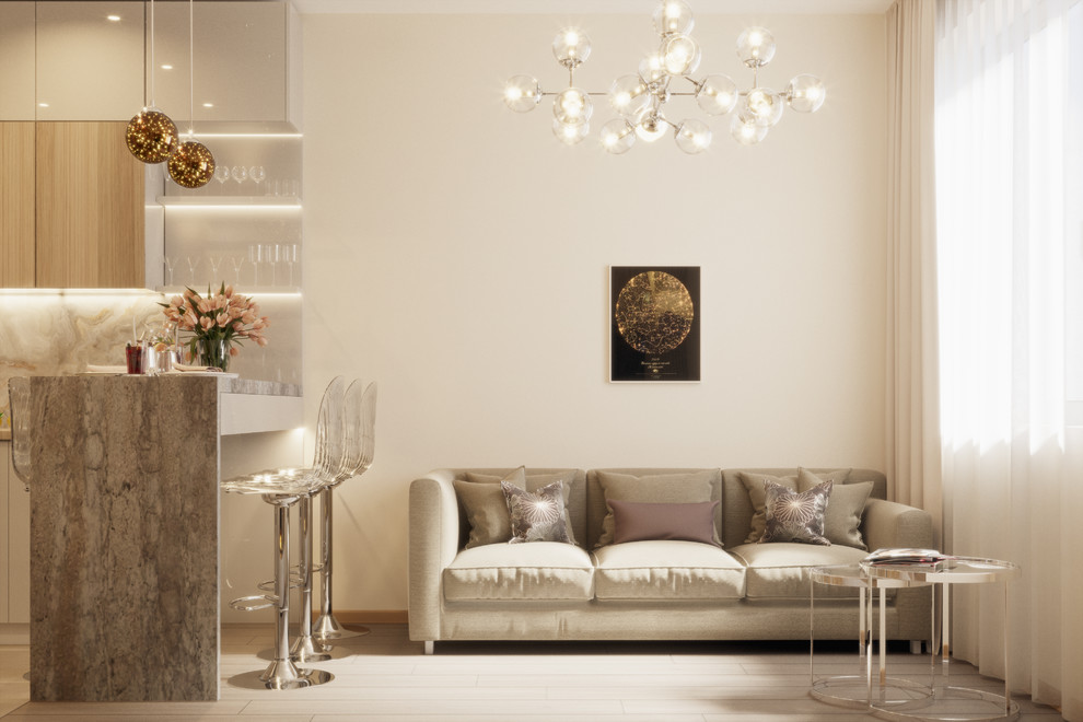 Дизайн двухкомнатной квартиры в ЖК "Среда"