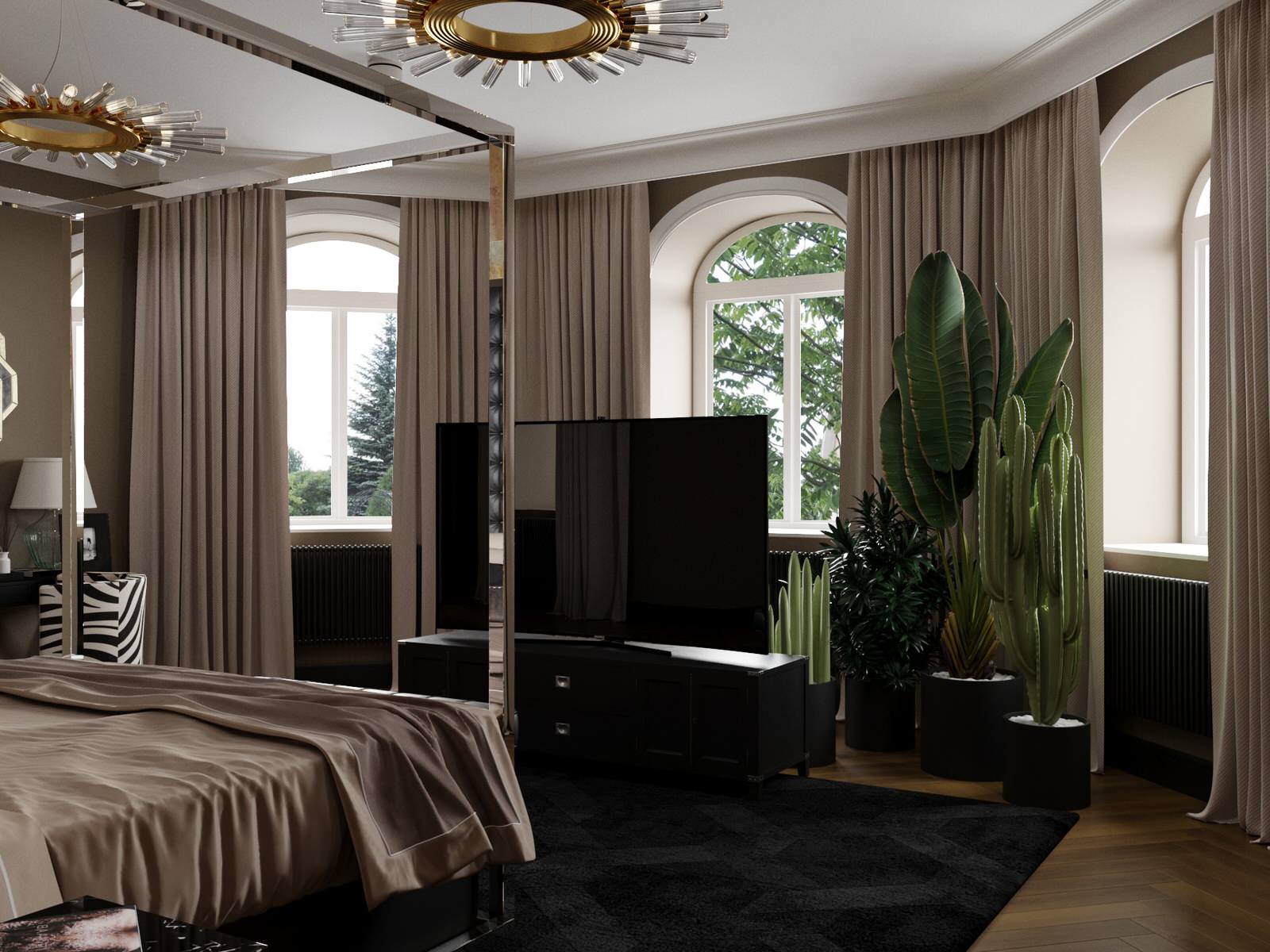 Дом в стиле ар-деко