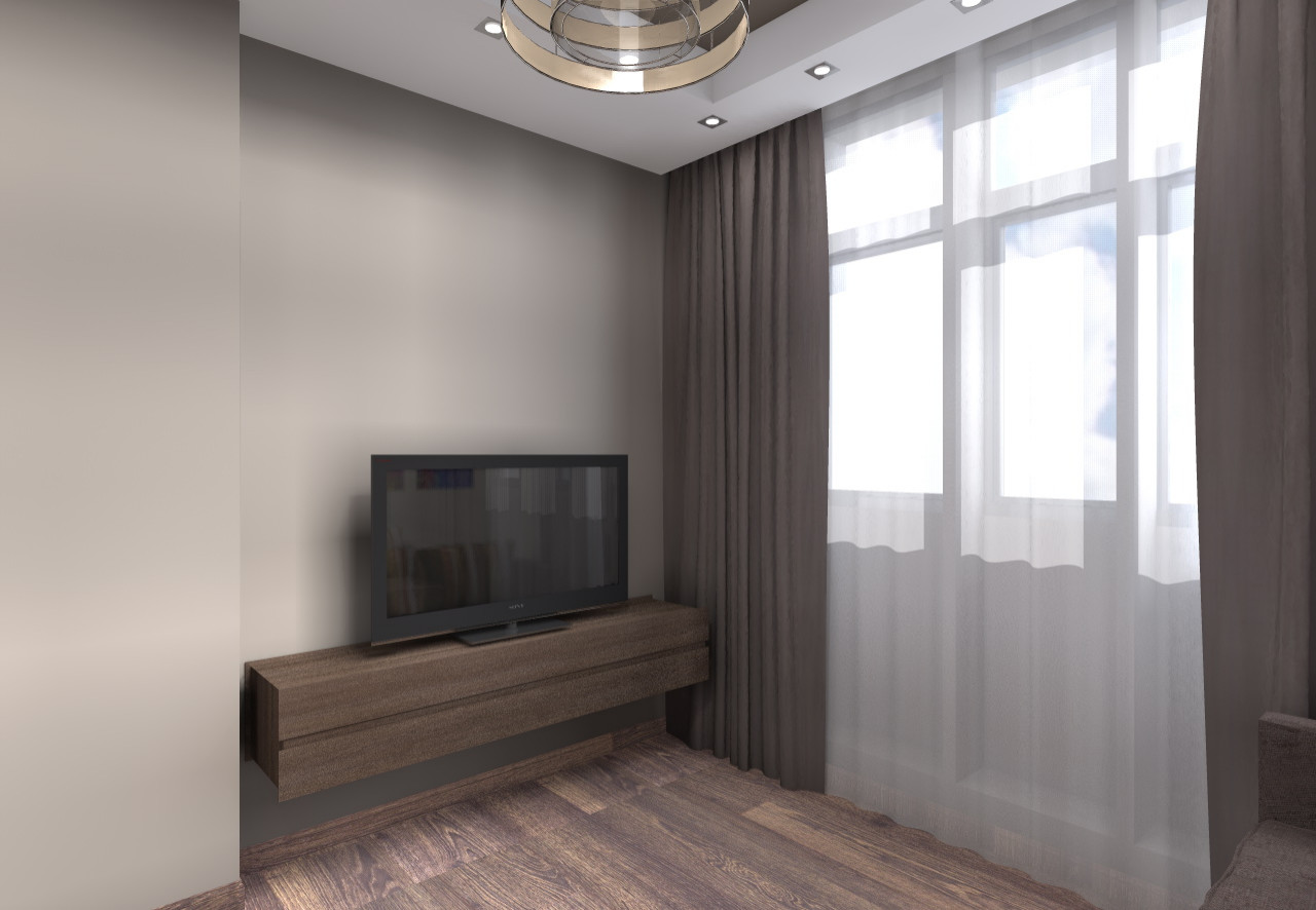 Дизайн-проект квартиры в ЖК "Дирижабль" на Профсоюзной ул.