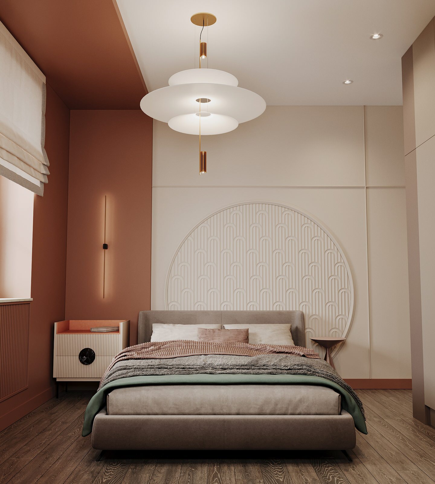 Интерьер загородного дома кардинально отличающийся от домов в округе