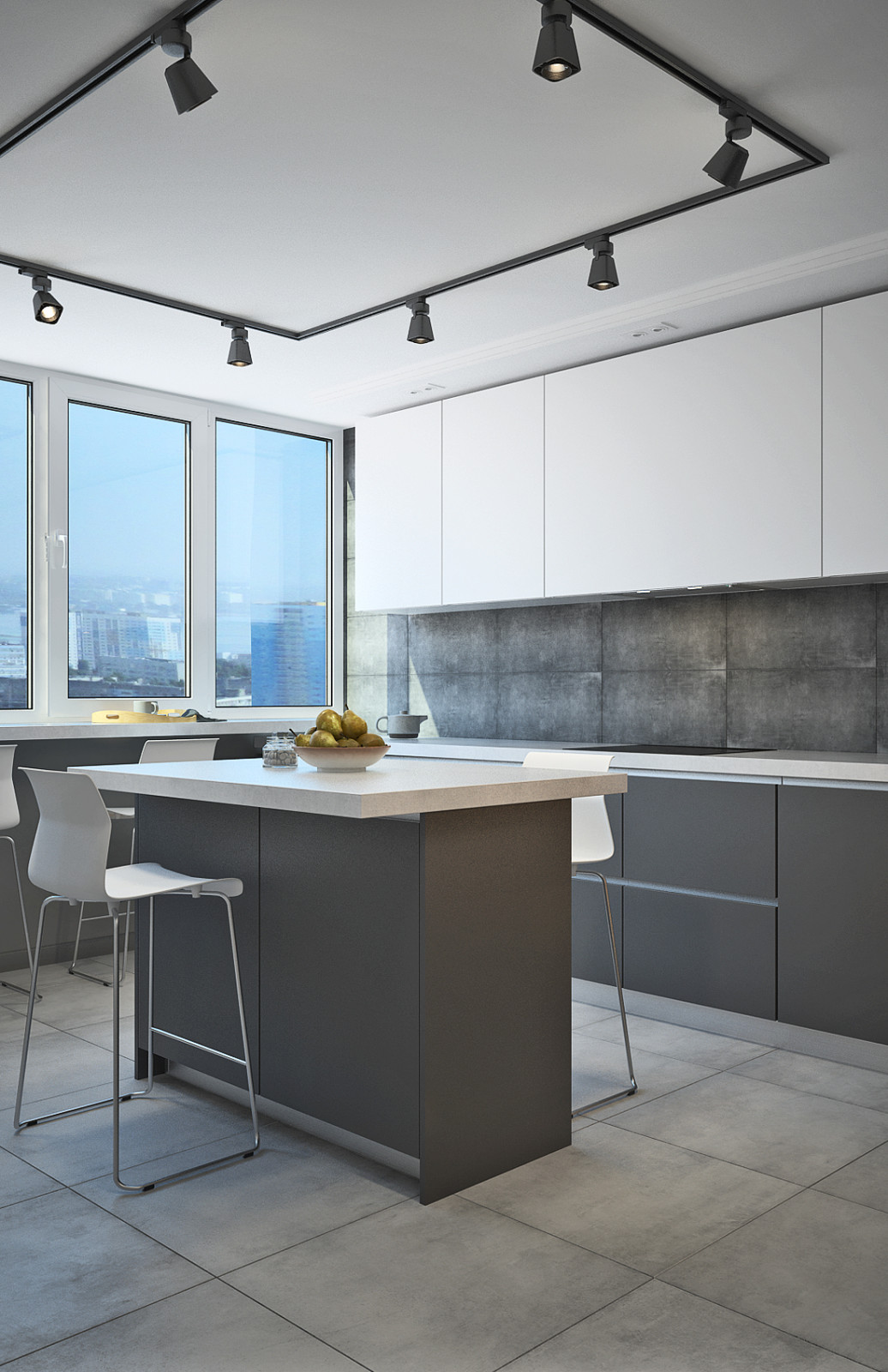 Современная однокомнатная квартира для молодого человека.