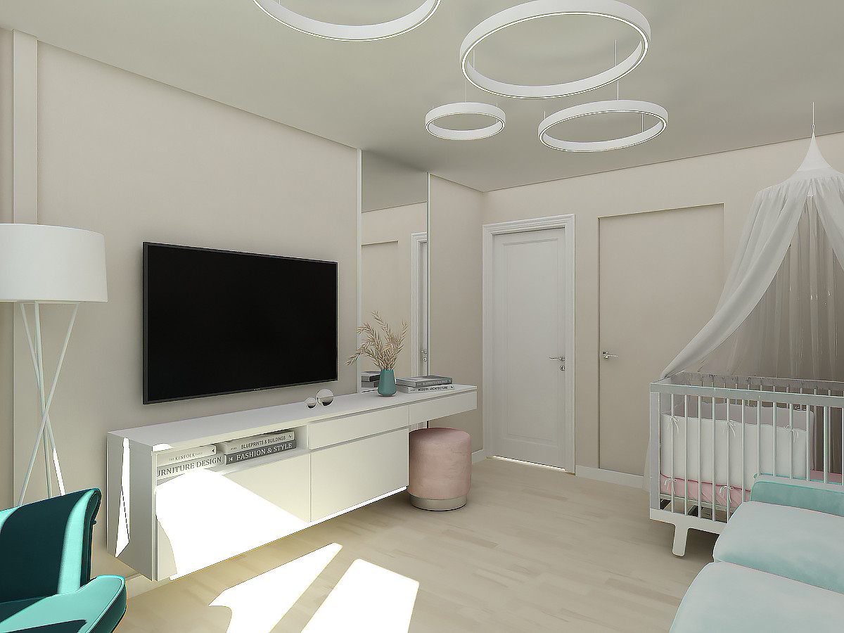 Современная однушка