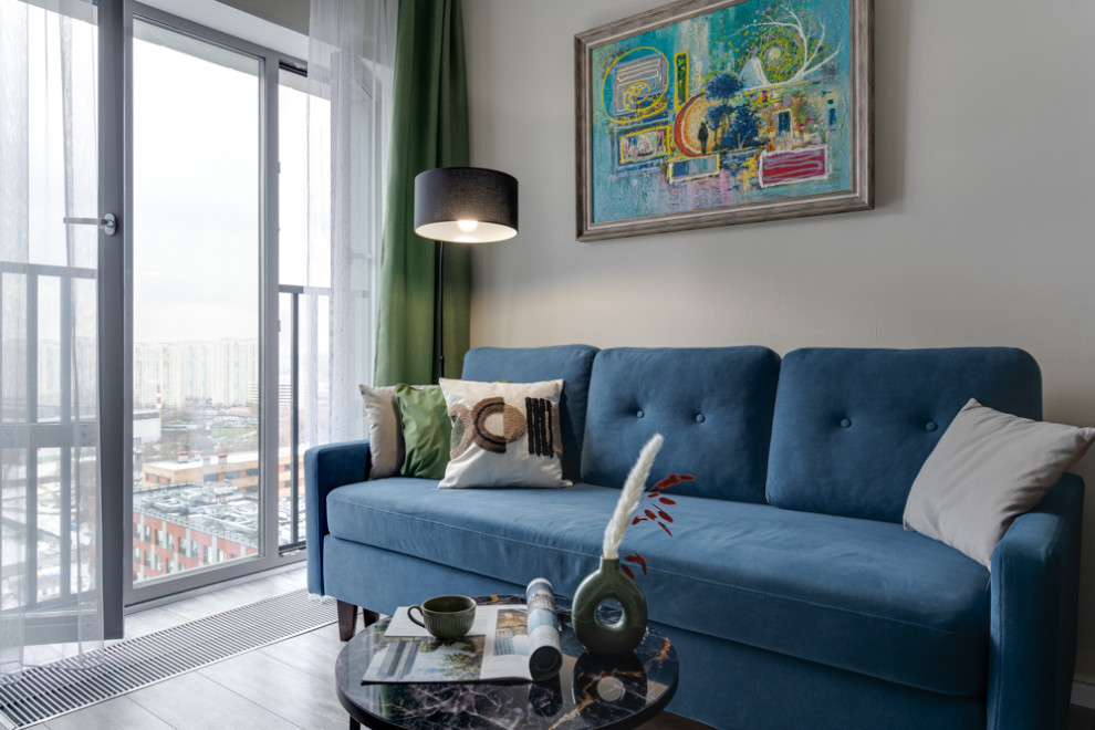 Хоумстейджинг квартиры в Москве для посуточной аренды