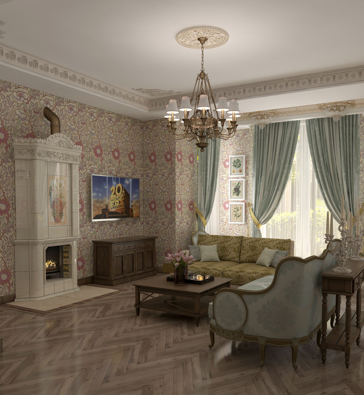 Дом в классическом