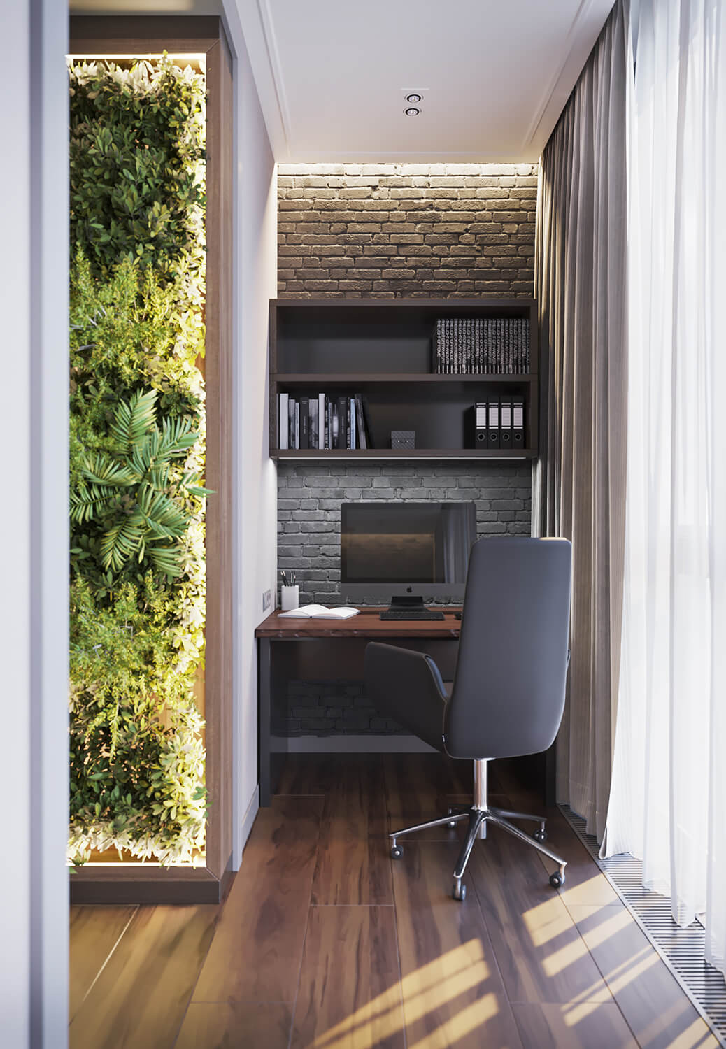 Дизайн интерьера квартиры. Walnut studio