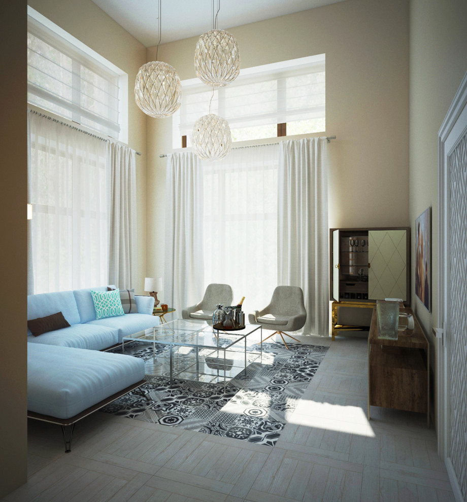 Проект двухэтажного загородного дома