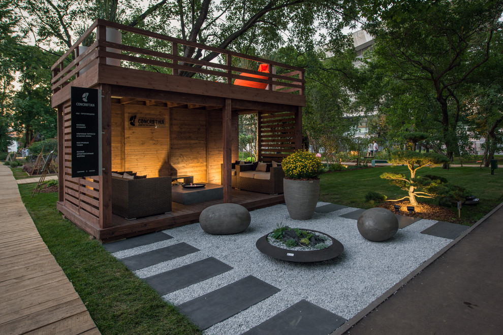 Обложка альбома: малые арх формы в саду