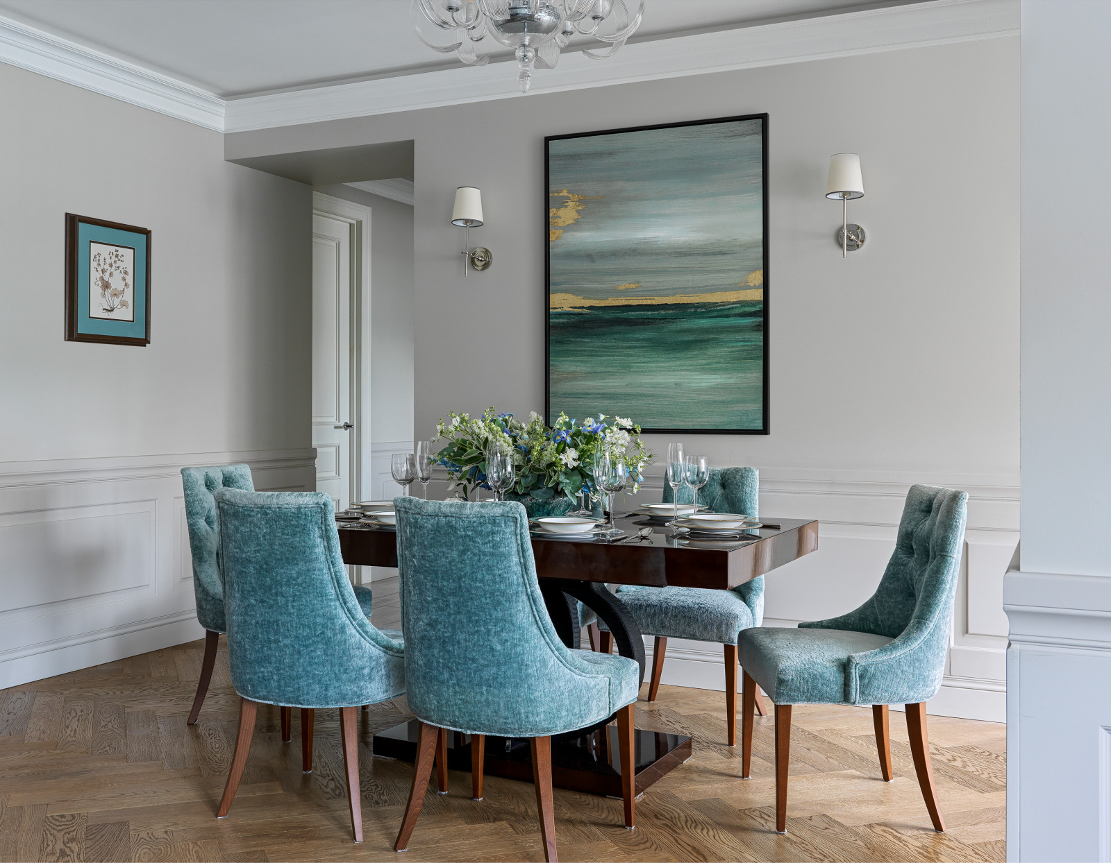 Долгоруковская ул. - Фото. 130 кв.м. Реализованный проект.