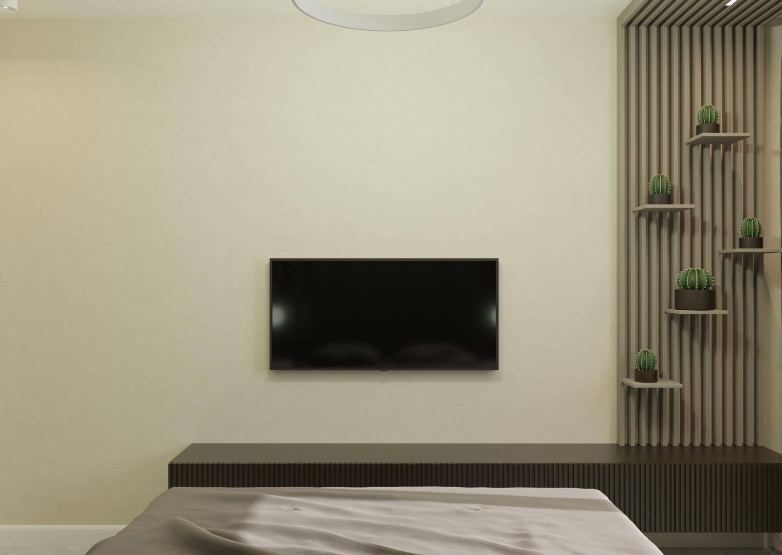 Бежевая спальня .home