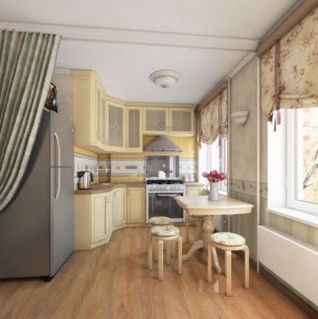 Трехкомнатная квартира (перепланировка фэн-шуй) м. Академическая