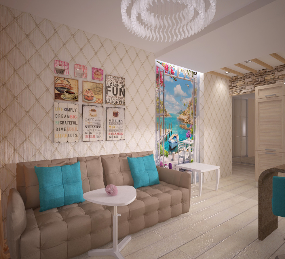 2013г. Интерьер 1к квартиры 50 м2 в г.Кемерово