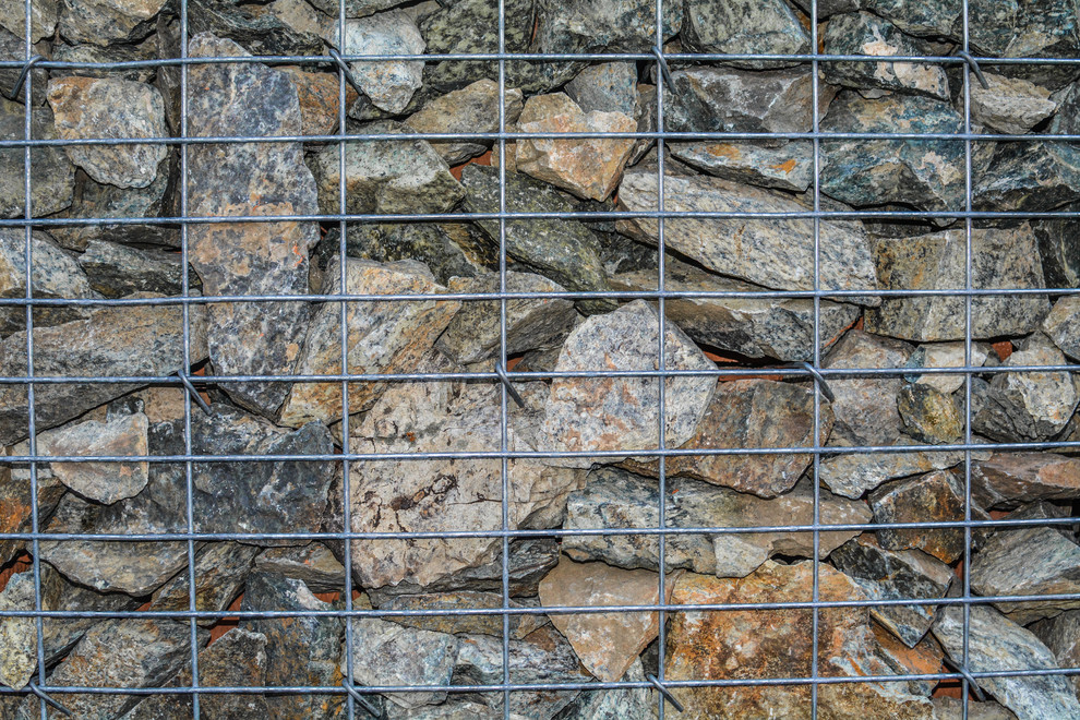 Забор из габиона