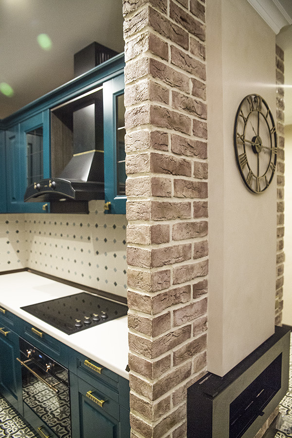 Обложка проекта: Небольшая квартира в смешанном стиле. СПб 2016.