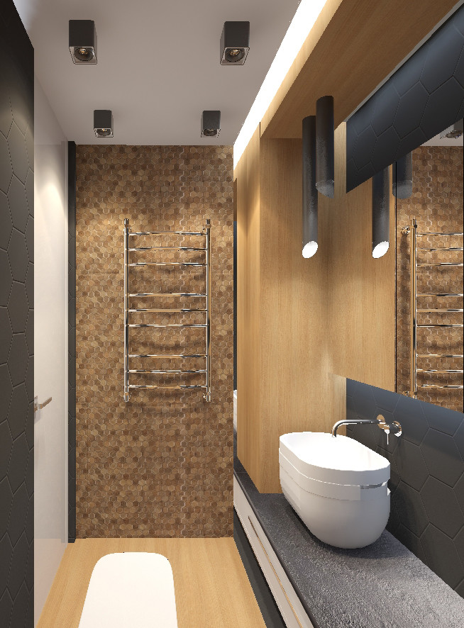 Несколько решений для маленького санузла